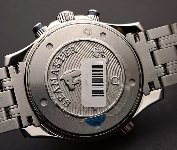 BLUE Omega Seamaster Co-Axial Diver GMT Ref. 212.30.44.52.03.001